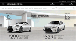 Desktop Screenshot of lexussantamonica.com